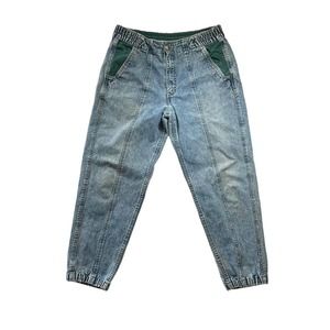 Vintage 80s Levi’s Jeans Sport Acid‎ Wash Denim Size 34 Rare